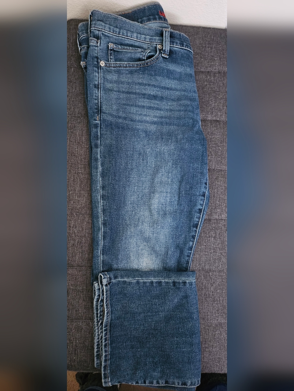 Lucky Brand Women's Medium Blue Straight Leg Jeans - Picture 2 of 4